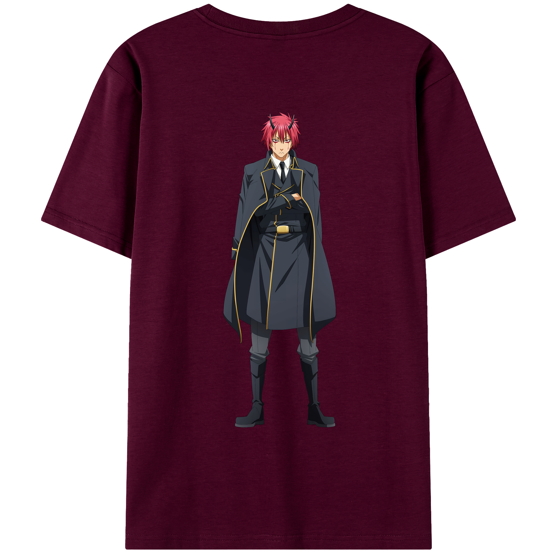 （画像用） 転スラ Regarding Reincarnated to Slime レディース半袖Tシャツ(バックプリント)